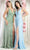 May Queen RQ7976 - Sleeveless 3D Embellished Evening Dress Prom Dresses 4 / Sage