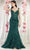 May Queen RQ7982 - Sleeveless Corset Bodice Prom Dress Prom Dresses 4 / Huntergreen