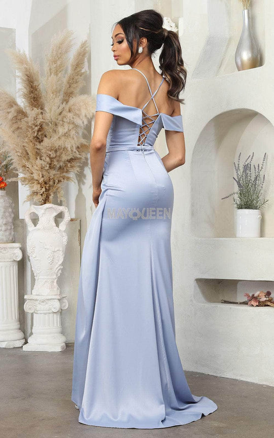 May Queen RQ7990 - Off Shoulder Prom Dress