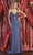 May Queen RQ7991 - Embellished Sleeveless Evening Dress Evening Dresses 2 / Dustyblue
