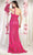 May Queen RQ7997 - Asymmetrical Embellished Gown Evening Dresses