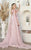 May Queen RQ7998 - Long Cape A-Line Evening Gown Evening Dresses