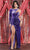 May Queen RQ7999 - One-Shoulder Bateau Neck Dress