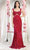 May Queen RQ8004 - Sequin Illusion Midriff Prom Dress Prom Dresses 2 / Fuchsia