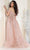 May Queen RQ8032 - Bejewelled Off Shoulder Prom Gown Prom Dresses