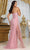 May Queen RQ8068 - Strapless Illusion Panel Prom Gown Prom Dresses