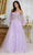 May Queen RQ8073 - Sweetheart Illusion Corset Prom Gown Prom Dresses 4 / Lilac