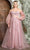 May Queen RQ8073 - Sweetheart Illusion Corset Prom Gown Prom Dresses 4 / Mauve