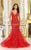 May Queen RQ8078 - Glittered Sleeveless Prom Gown Prom Dresses 8 / Gold