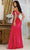 May Queen RQ8087 - Beaded Appliqued Velvet Prom Gown Prom Gown