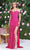 May Queen RQ8107 - Beaded Corset Prom Dress Prom Dresses 4 / Fuchsia