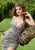 MGNY by Mori Lee 45017SC - Snake Print Deep V-Neck Prom Gown Special Occasion Dress