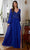MGNY by Mori Lee 72822 - Split Bishop Sleeve Evening Gown Evening Dresses 00 / Royal