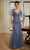 MGNY by Mori Lee 72831 - Sweetheart Embroidered Evening Gown Evening Dresses 00 / Slate