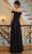 MGNY by Mori Lee 72833 - Off Shoulder Evening Gown With Cape Evening Dresses