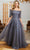 MGNY by Mori Lee 72834 - Sequin Embroidered Evening Gown Special Occasion Dress 00 / Dusk
