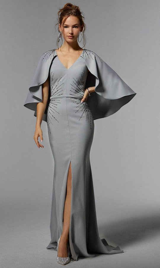MGNY By Mori Lee 72914 - Crystal beaded Evening Gown