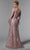 MGNY by Mori Lee 72929 - Illusion Bell Sleeve Evening Dress Evening Dresses