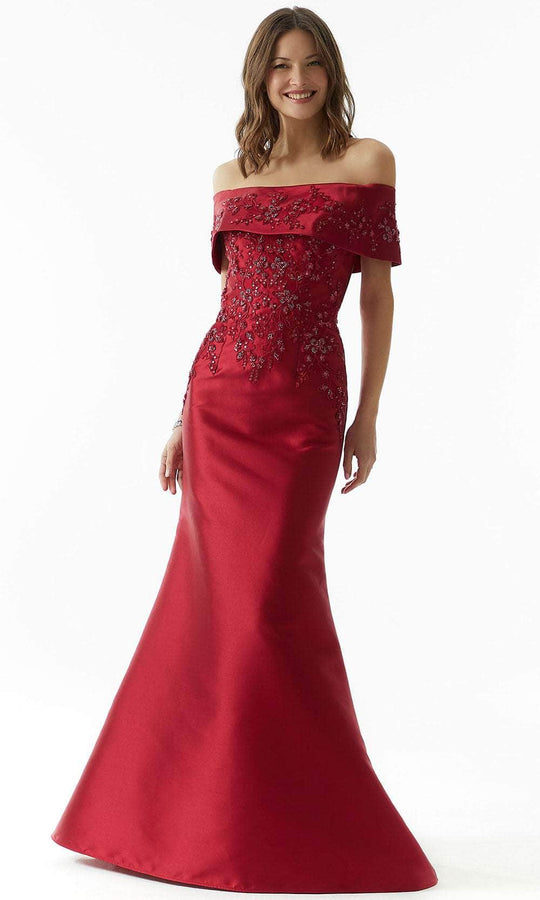 MGNY by Mori Lee 73019 - Satin Mermaid Evening Dress