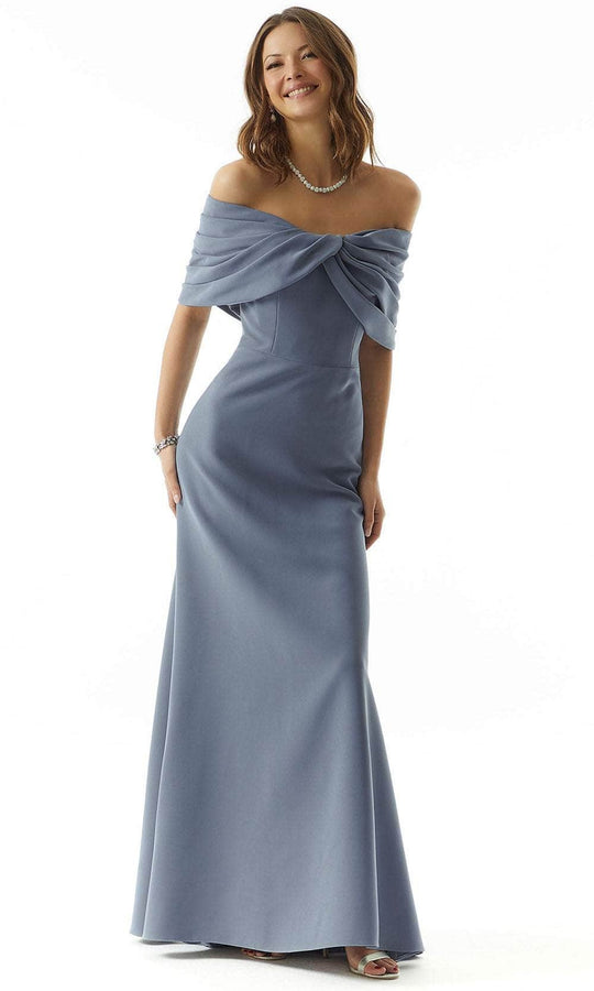 MGNY By Mori Lee 73027 - Off Shoulder Sheath Evening Dress