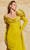 MNM COUTURE 2773 - Long Sleeve Chiseled Gown Evening Dresses