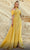 MNM COUTURE 2776 - Pleated Off Shoulder Evening Gown Evening Dresses