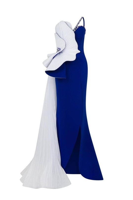 MNM Couture 2796 - Petal Accent Evening Gown