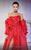MNM COUTURE E0031 - High Slit Taffeta A-Line Gown Special Occasion Dress
