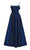 MNM COUTURE E0031 - High Slit Taffeta A-Line Gown Special Occasion Dress