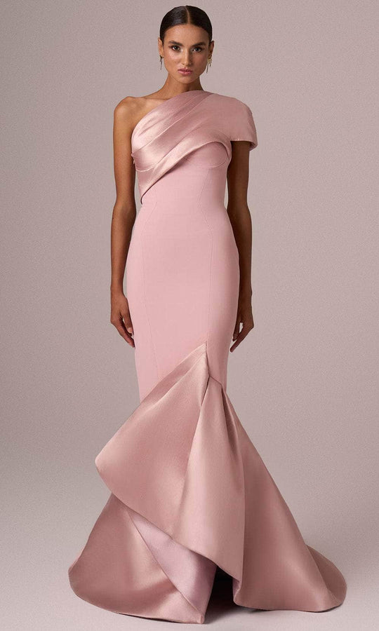 MNM Couture E0083 - One Shoulder Mermaid Gown