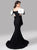 MNM Couture F02820 - Appliqued Mermaid Evening Gown Special Occasion Dress