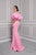 MNM Couture F02824 - Floral Sleeve Evening Gown Special Occasion Dress