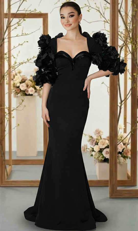 MNM COUTURE F02944 - Sweetheart Mermaid Long Dress with Jacket