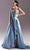 MNM COUTURE G1501 - Draped A-Line Evening Gown Prom Dresses