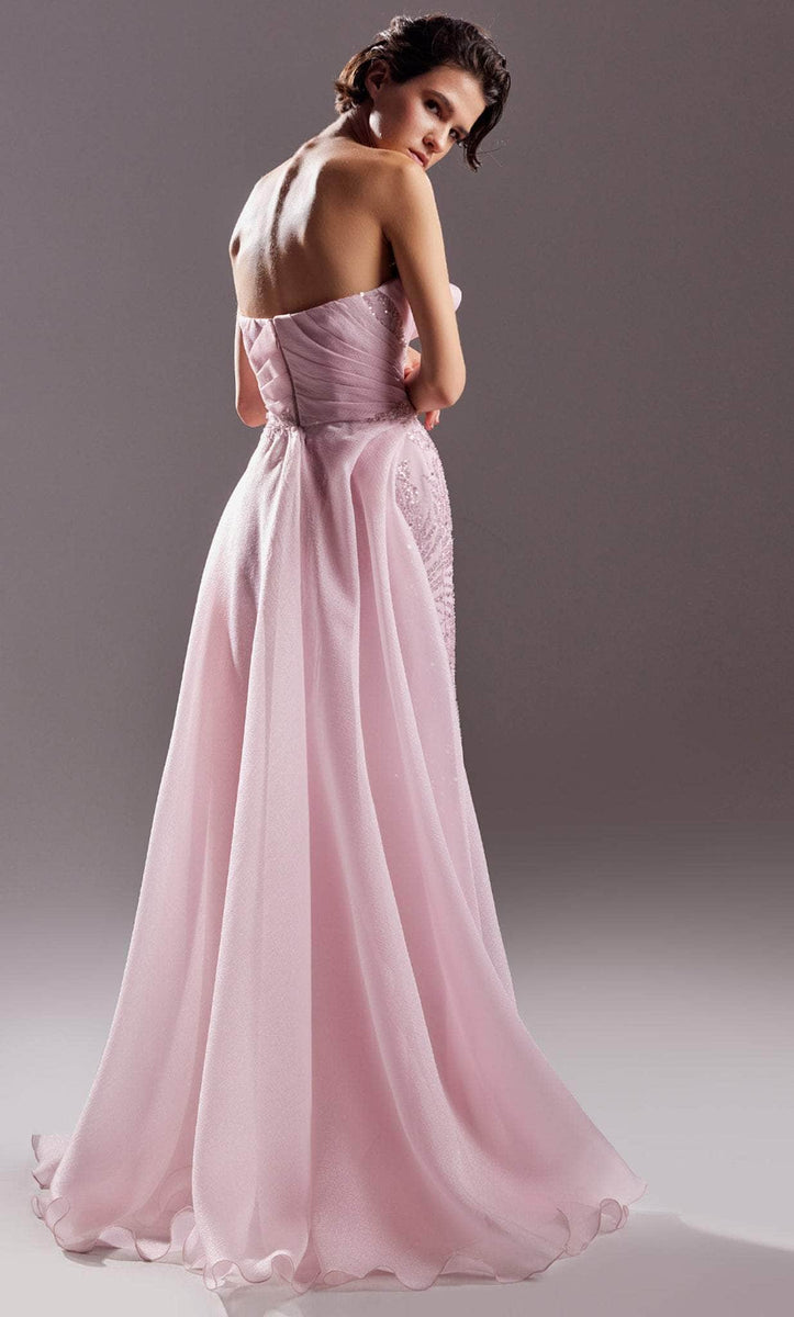 MNM Couture G1524 - Embellished Strapless Prom Gown – Couture Candy