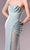 MNM Couture G1613 - Strapless Beaded Mesh Embellished Gown Prom Dresses