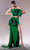 MNM Couture G1614 - Ruffled Cutout Evening Dress Evening Dresses