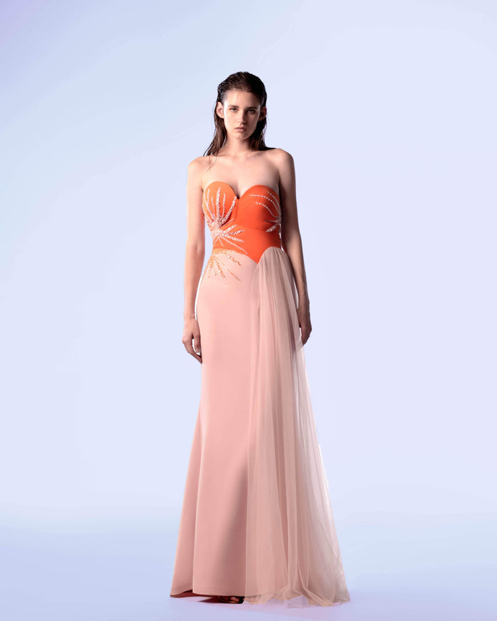 MNM Couture G1717 - Beaded Sweetheart Evening Gown Special Occasion Dress