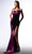 MNM Couture G1730 - Metallic Sash Evening Dress Evening Dresses