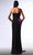 MNM Couture G1730 - Metallic Sash Evening Dress Evening Dresses