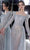 MNM COUTURE K3980 - Puff Long Sleeved Prom Dress Evening Dresses