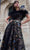 MNM Couture K4021 - Feathered Off Shoulder A-line Dress Evening Dresses