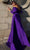 MNM COUTURE K4030 - V-Neck Side Overskirt Cocktail Dress Cocktail Dresses