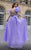 MNM COUTURE K4075 - Bow Sleeve Embellished Illusion Gown Special Occasion Dress