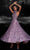 MNM COUTURE K4104 - Lace Appliqued A-Line Prom Gown Special Occasion Dress