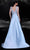 MNM COUTURE K4110 - Floral Appliqued Overskirt Evening Gown Special Occasion Dress