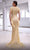 MNM COUTURE M1004 - Sheath Full Length Embellished Gown Evening Dresses
