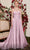 MNM Couture N0481 - Ruched Strapless Evening Gown Prom Dresses 4 / Pink