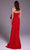 MNM Couture N0520A - Strapless 3D Drape Crepe Gown Prom Dresses