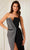 MNM COUTURE N0532A - Strapless Two Toned Evening Gown Special Occasion Dress